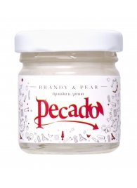 Массажная свеча Brandy   Pear - 35 мл. - Pecado - купить с доставкой в Нижнекамске