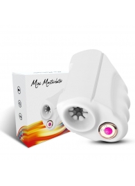 Белый вибромастурбатор Mini Masturbator - Silicone Toys - в Нижнекамске купить с доставкой