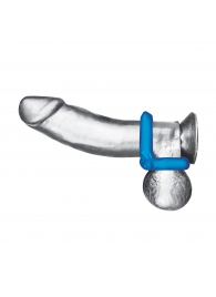 Комплект из 2 эрекционных колец-восьмерок 2-Pack Duo Cock And Ball Stamina Enhancement Ring - BlueLine - в Нижнекамске купить с доставкой