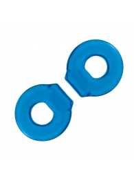 Комплект из двух колец для пениса 2-Pack Ultra-Stretch Stamina Endurance Ring - BlueLine - в Нижнекамске купить с доставкой