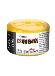 Возбуждающий крем Esquenta с разогревающим эффектом - 3,5 гр. - HotFlowers - купить с доставкой в Нижнекамске