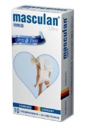 Ультратонкие презервативы Masculan Ultra Fine с обильной смазкой - 10 шт. - Masculan - купить с доставкой в Нижнекамске