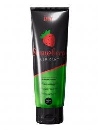 Смазка на водной основе с ароматом клубники Strawberry Lubricant - 100 мл. - INTT - купить с доставкой в Нижнекамске