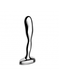Стальной стимулятор простаты Stainless Steel Prostate Plug - 11,5 см. - b-Vibe - в Нижнекамске купить с доставкой