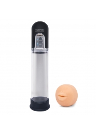 Автоматическая вакуумная помпа-мастурбатор Blowjob Auto Sucker Penis Enlarger Pump - Lux Fetish - в Нижнекамске купить с доставкой