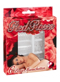Набор из 6 насадок с шипиками Red Roses - Orion - в Нижнекамске купить с доставкой