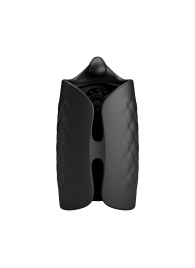 Черный мастурбатор с вибростимуляцией головки Black Glans Trainer - Baile - в Нижнекамске купить с доставкой