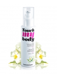 Силиконовый лубрикант 2-в-1 Touch My Body с ароматом моной - 100 мл. - Love to Love - купить с доставкой в Нижнекамске