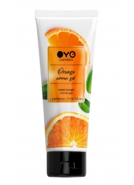 Лубрикант на водной основе OYO Aroma Gel Orange с ароматом апельсина - 75 мл. - OYO - купить с доставкой в Нижнекамске