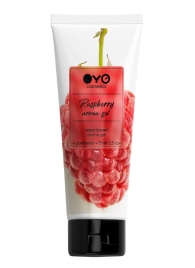 Лубрикант на водной основе OYO Aroma Gel Raspberry с ароматом малины - 75 мл. - OYO - купить с доставкой в Нижнекамске