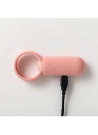 Коралловое эрекционное кольцо Iroha SVR Coral Pink - Tenga - в Нижнекамске купить с доставкой