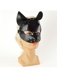 Черная кржаная маска Pussy - Sitabella - купить с доставкой в Нижнекамске