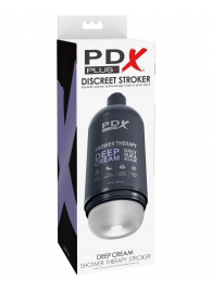 Мастурбатор в бутылке Shower Therapy Deep Cream - Pipedream - в Нижнекамске купить с доставкой