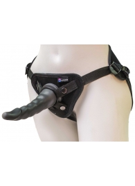 Комплект из трусиков Harness и двух насадок - 20,5 и 18 см. - LOVETOY (А-Полимер) - купить с доставкой в Нижнекамске