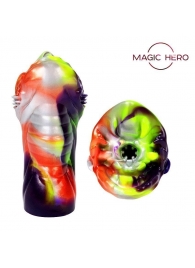 Яркий фантазийный мастурбатор - Bior toys - в Нижнекамске купить с доставкой