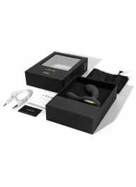 Чёрный перезаряжаемый стимулятор простаты Bruno Black - Lelo - в Нижнекамске купить с доставкой