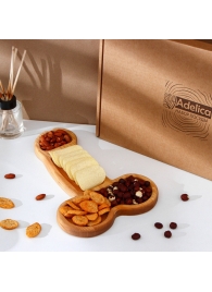 Деревянное блюдо для подачи в форме члена (32,5 х 20 х 1,7 см) - Сима-Ленд - купить с доставкой в Нижнекамске