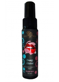 Спрей для горла Deep Throat с десенсибилизирующим эффектом и вкусом бабл-гам - 50 мл. - БиоМед - купить с доставкой в Нижнекамске