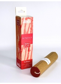 Низкотемпературная свеча для тактильной практики Wax Play To Blaze - Lola Games - купить с доставкой в Нижнекамске