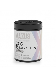 Экстремально тонкие презервативы MAXUS 003 Extra Thin - 15 шт. - Maxus - купить с доставкой в Нижнекамске