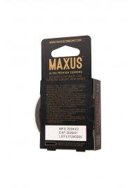 Ультратонкие презервативы MAXUS AIR Ultra Thin - 3 шт. - Maxus - купить с доставкой в Нижнекамске