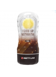 Прозрачный текстурированный мастурбатор Vacuum Cup Masturbator Stellar - Baile - в Нижнекамске купить с доставкой