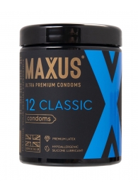 Классические презервативы MAXUS Classic - 12 шт. - Maxus - купить с доставкой в Нижнекамске