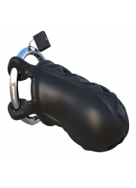 Черный замок верности Extreme Silicone Cock Blocker - Pipedream - купить с доставкой в Нижнекамске