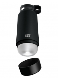 Черный мастурбатор в виде бутылки Fap Flask - Pipedream - в Нижнекамске купить с доставкой