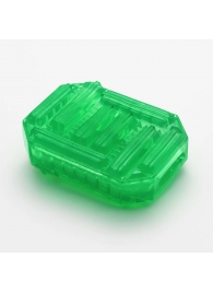 Зеленый мастурбатор-стимулятор Tenga Uni Emerald - Tenga - в Нижнекамске купить с доставкой