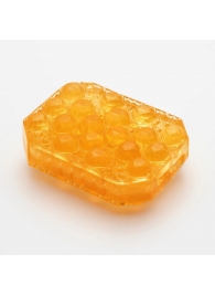 Оранжевый мастурбатор-стимулятор Tenga Uni Topaz - Tenga - в Нижнекамске купить с доставкой