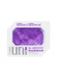 Фиолетовый мастурбатор-стимулятор Tenga Uni Amethyst - Tenga - в Нижнекамске купить с доставкой