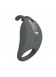 Серое эрекционное кольцо с вибрацией Master Ring - Baile - в Нижнекамске купить с доставкой