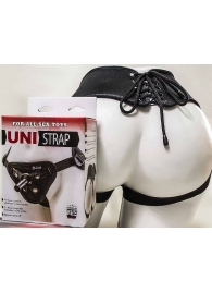 Универсальные трусики Harness UNI strap с корсетом - LOVETOY (А-Полимер) - купить с доставкой в Нижнекамске