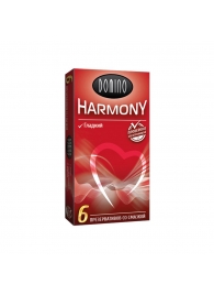 Гладкие презервативы Domino Harmony - 6 шт. - Domino - купить с доставкой в Нижнекамске