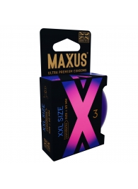 Презервативы Maxus XXL увеличенного размера - 3 шт. - Maxus - купить с доставкой в Нижнекамске