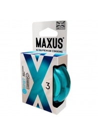 Презервативы Maxus G spot с двойной спиралью - 3 шт. - Maxus - купить с доставкой в Нижнекамске