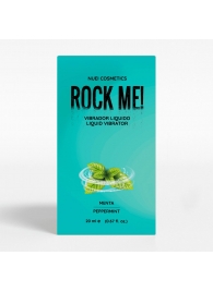 Жидкий вибратор Nuei Rock Me! с ароматом мяты - 20 мл. - Nuei cosmetics - купить с доставкой в Нижнекамске