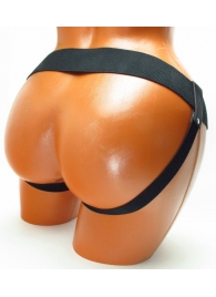 Трусики для страпона коричневого цвета - БДСМ Арсенал - купить с доставкой в Нижнекамске