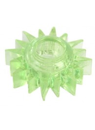 Зеленое эрекционное кольцо-солнце - Toyfa Basic - в Нижнекамске купить с доставкой