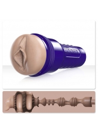 Телесный мастурбатор-вагина Fleshlight Boost Bang - Fleshlight - в Нижнекамске купить с доставкой