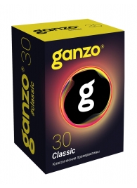 Классические презервативы с обильной смазкой Ganzo Classic - 30 шт. - Ganzo - купить с доставкой в Нижнекамске