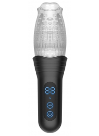 Автоматический мастурбатор Oral Sex Masturbator с функциями ротации, вибрации и фрикций - Secwell - в Нижнекамске купить с доставкой