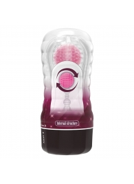 Прозрачный текстурированный мастурбатор Vacuum Cup Masturbator Black Hole - Baile - в Нижнекамске купить с доставкой
