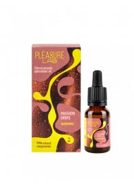 Капли с согревающим эффектом Passion Drips Warming - 15 мл. - Pleasure Lab - купить с доставкой в Нижнекамске