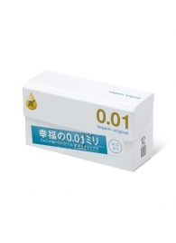 Увлажнённые презервативы Sagami Original 0.01 Extra Lub - 12 шт. - Sagami - купить с доставкой в Нижнекамске