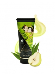 Массажный крем для тела с ароматом груши и зелёного чая Pear   Exotic Green Tea - 200 мл. - Shunga - купить с доставкой в Нижнекамске