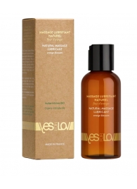 Натуральная массажная смазка Natural Lubricant Orange Blossom - 100 мл. - YESforLOV - купить с доставкой в Нижнекамске