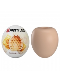 Бежевый мастурбатор-яйцо Pleasure Egg II - Baile - в Нижнекамске купить с доставкой