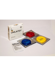 Разноцветные ароматизированные презервативы Unilatex Multifruits - 3 шт. - Unilatex - купить с доставкой в Нижнекамске